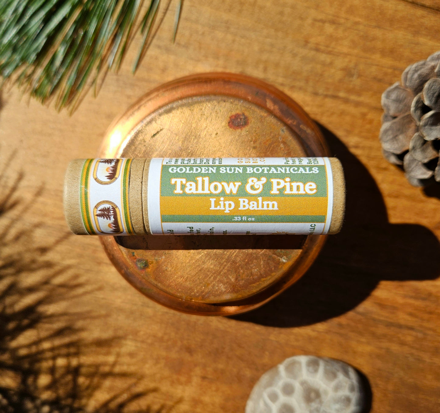 Tallow & Pine Lip Balm